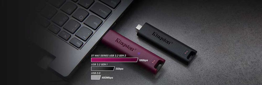 Memorie externa 1TB Stick Kingston DataTraveler Max USB Tip C Sigilat