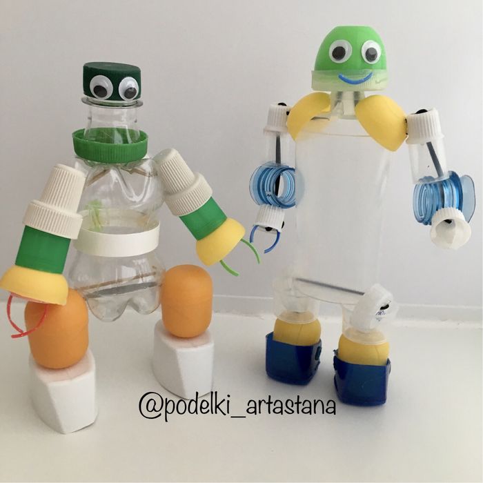 Поделки из пластика