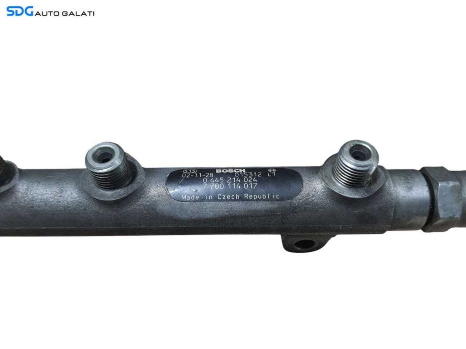 Rampa Presiune Injectoare cu Senzor Regulator Renault Trafic 2 1.9 DCI 2001 - 2010 Cod 0445214024 7700114017 [N1698]