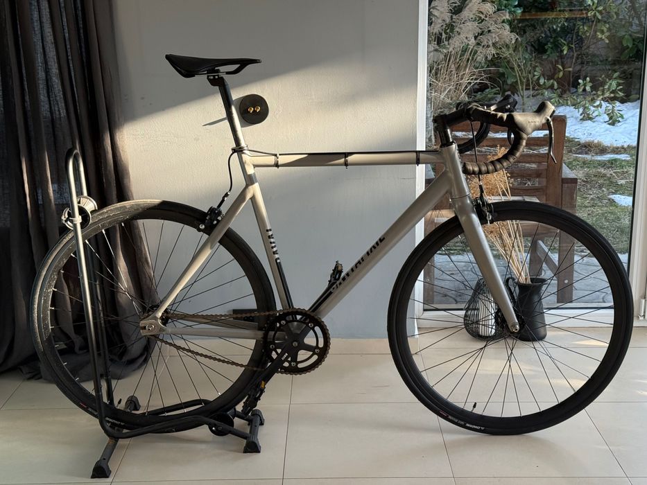 bicicleta single speed / fixie Santafixie Raval M55