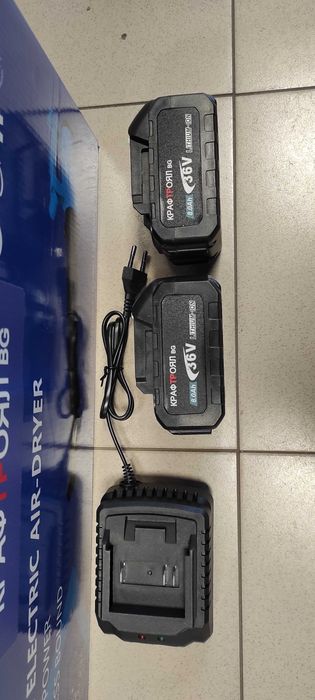 Акумулаторен листосъберач -духалка