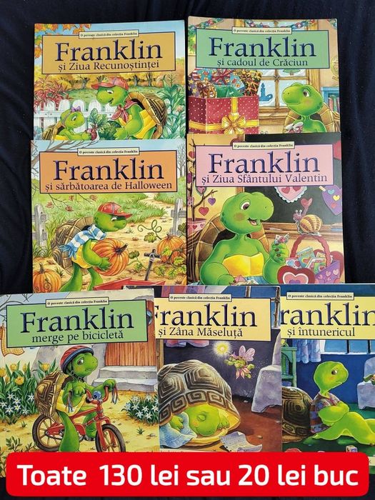 Cărți: Disney,Franklin,Enciclopedia familiei,Enciclopedia Deagostini, Pisicile Războinice