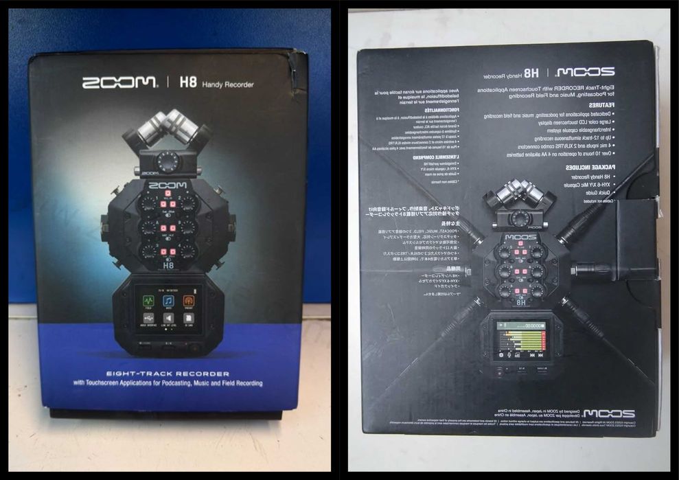 ZOOM H-8 преносим аудио рекордер