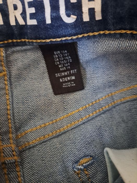 blugi albaștri rupti