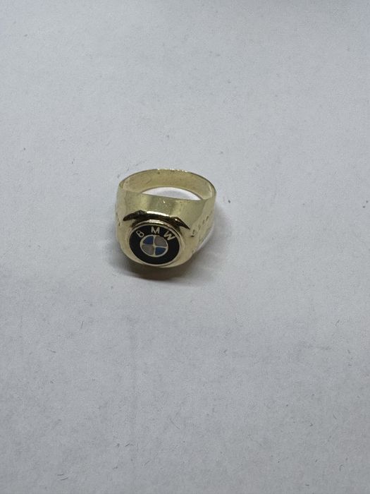 детски златен пръстен bmw 3.46гр 14к 585