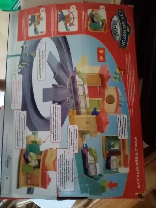 chugginton 4 locomotive+2 vagoane