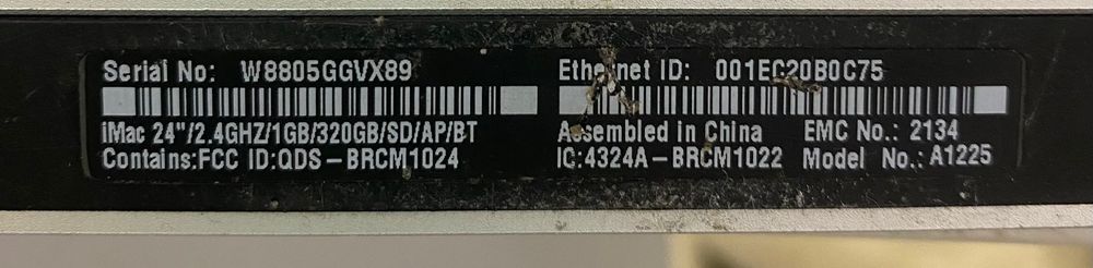 Моноблок  Apple iMac (24 дюйма)