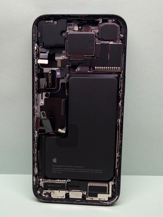 Carcasa originala iPhone 15 Pro Max Blue Albastra camera baterie sticla rama