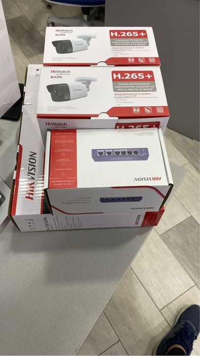 Установка камера и видеонаблюдения