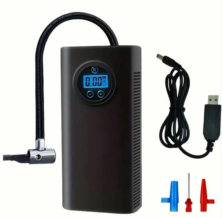 Compresor aer Portabil pentru Anvelope 150PSI cu Afișaj