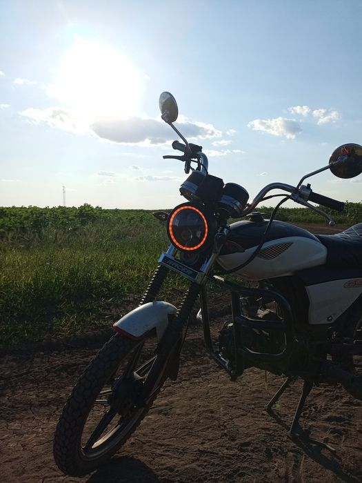 Мотоцикл альфа 110 куб состояние нормальное