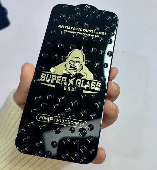 Apple iPhone 17 / Pro / Max / Air / ESD Full Glue Стъклен протектор