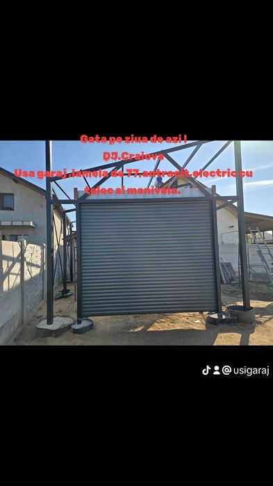 uși garaj rulou din Aluminiu