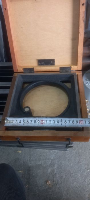 Уровень рамный станочный (0,09 мм/ м), 200х200 мм
