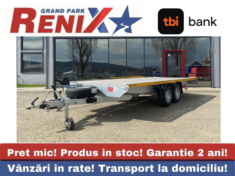 Niewiadow Remorca /Platforma auto 5m/2.1m 2700kg MARS BESTTRAILERS Transport auto