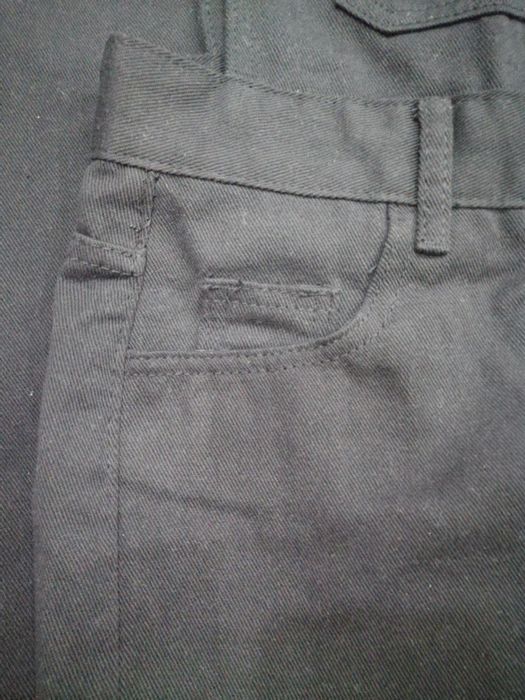 Чёрный брючный комбинезон