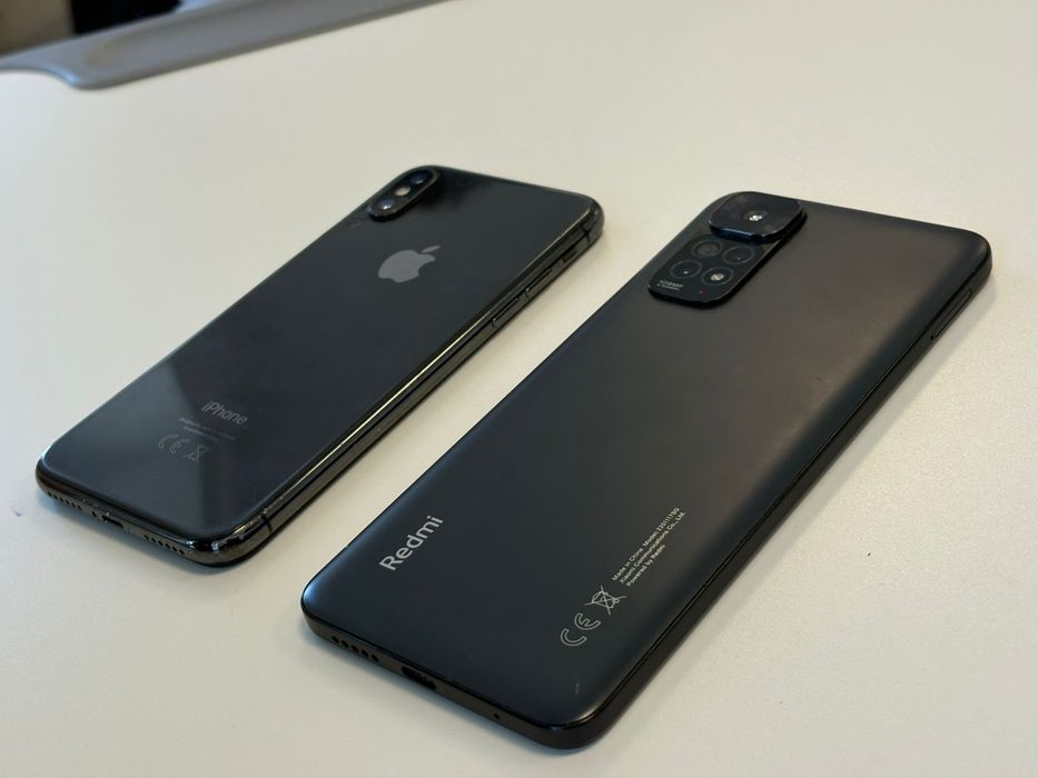 Redmi not 11s 64 iPhone x 256