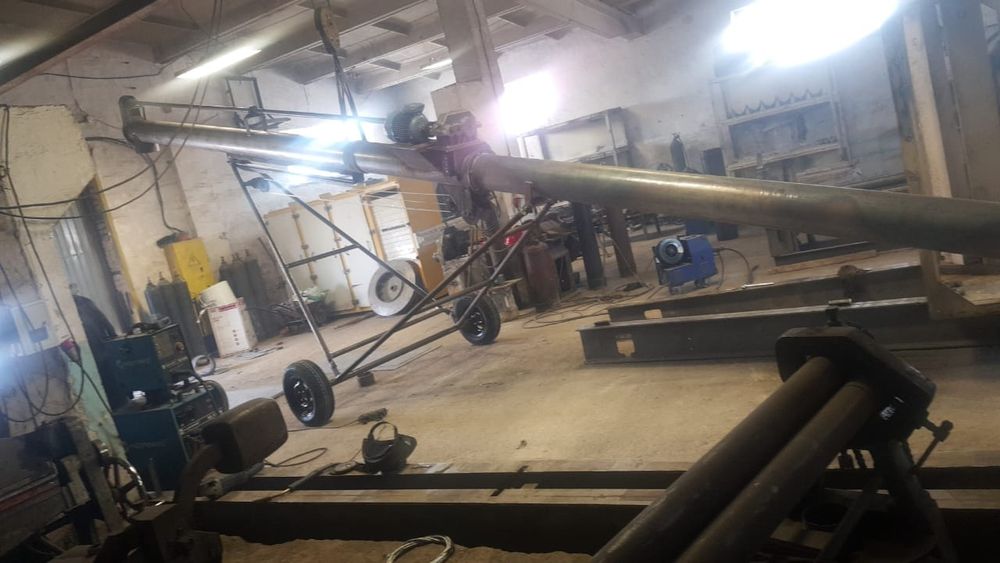 Шнеки для зерна и цемента