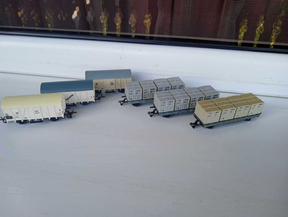 Влакчета ТТ железопътни модели мащаб ТТ