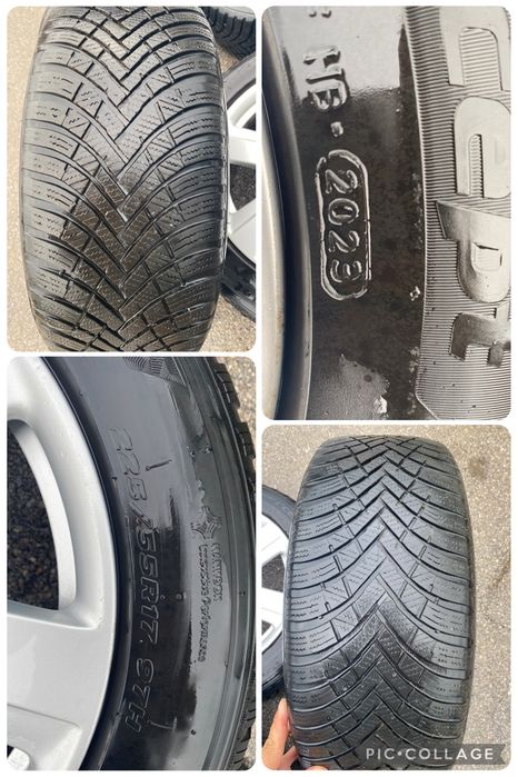 Зимни гуми с джанти за Audi A6/C7;5x112/225/55/17