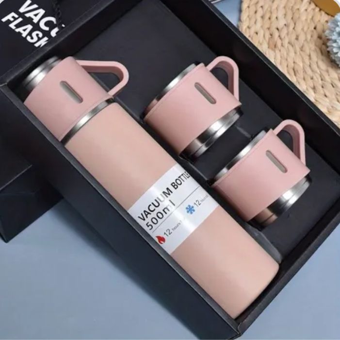 Термос-термокружка подарочный  набор акция