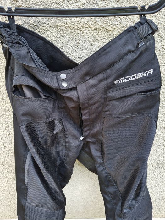 Vand pantaloni moto modeka material textil impermeabili marimea XL