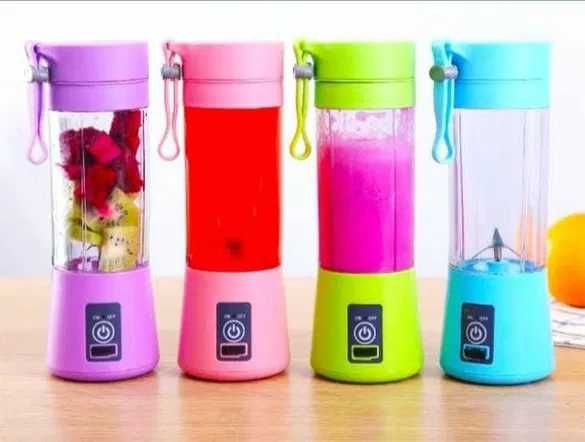 Електрически безжичен блендер,чопър чаша за сок,смути,шейк