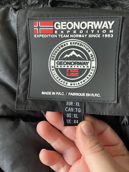 Чисто ново зимно яке Geographical Norway-Khaki Alaska Plaka