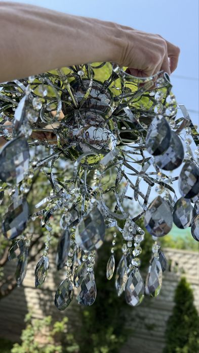 Люстра диодная, нарядная