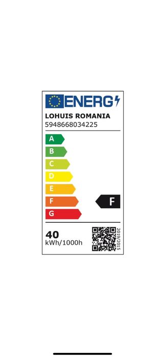 Panou LED, Hepol, 40W, 60*60 cm