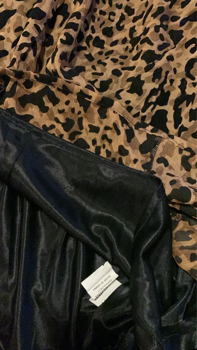 Рокля с леопардов принт