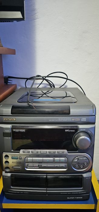 Conbină aiwa, 3cd,radio și double casette
