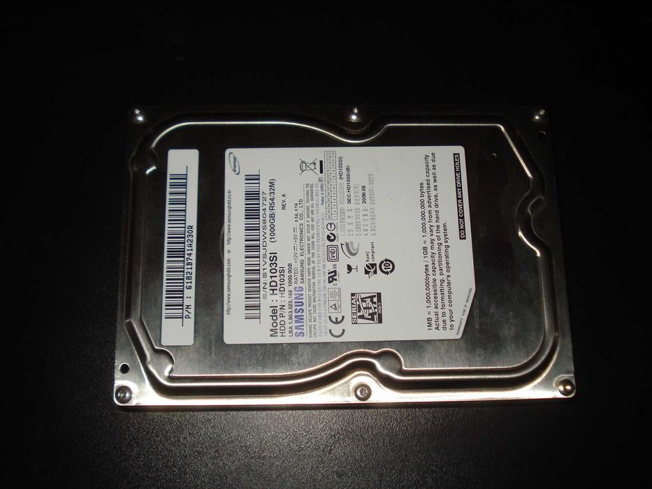 HDD Samsung 1TB / 1000GB 32m buffer sata testat full