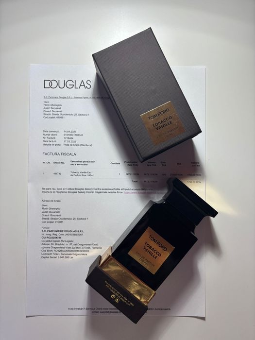 Tom Ford Tobacco Vanile - 100 ml , cu factura , cadoul ideal , urgentt