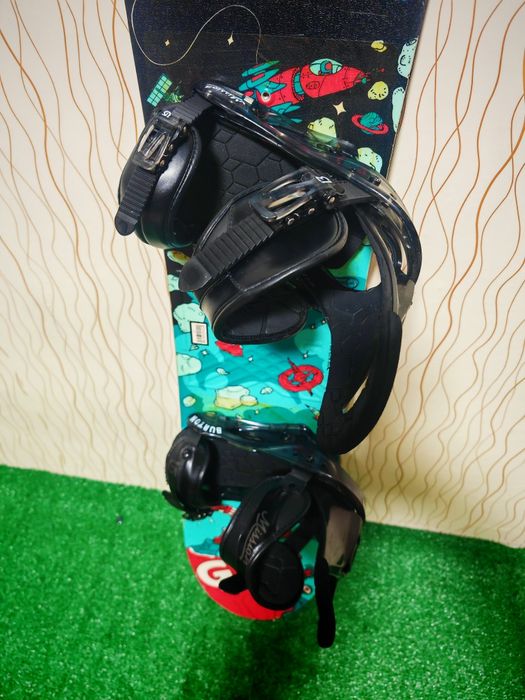 Placa snowboard Burton  115 cm + legaturi Burton XS-S