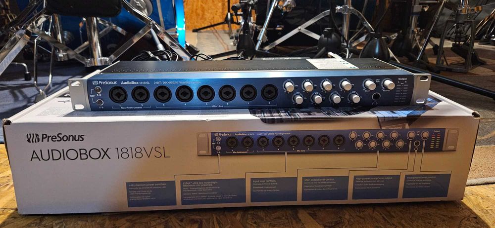 Аудио интерфейс Presonus AudioBox 1818VSL