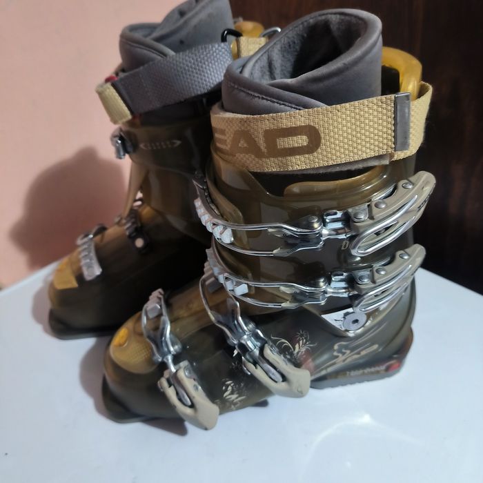 Clapari ski  HEAD 38 39 transparenti