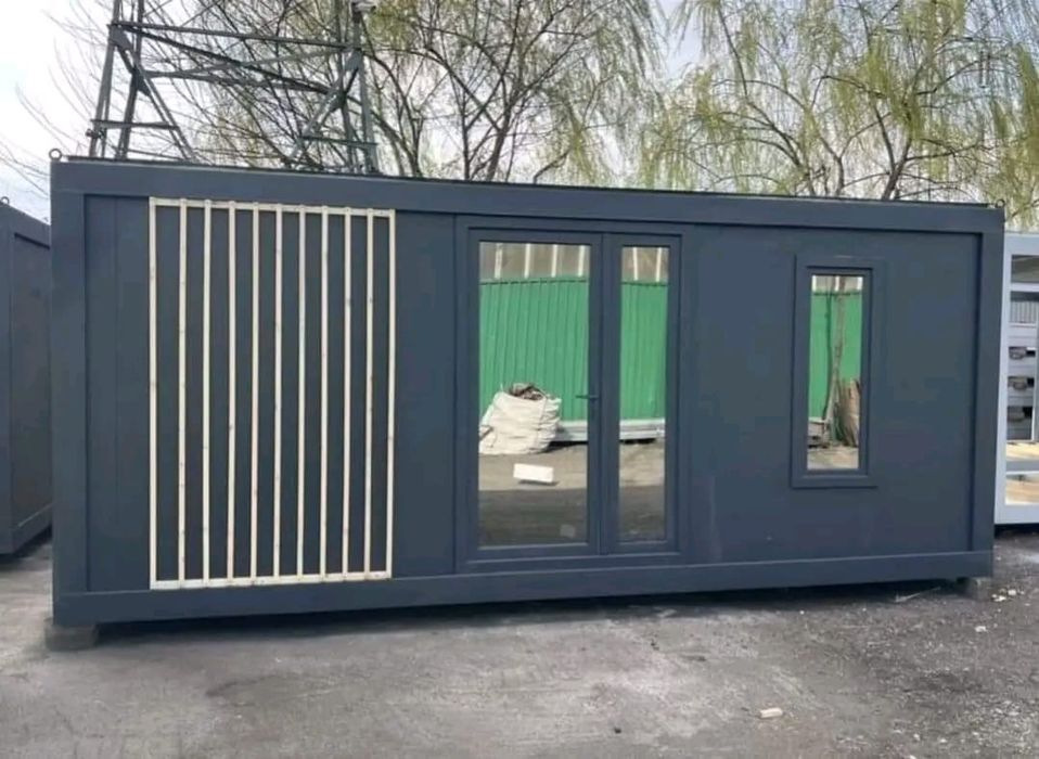 Container Duplex 6,00x4,80, Șantier 6,00x2,40, de locuit 6,00x2,40,