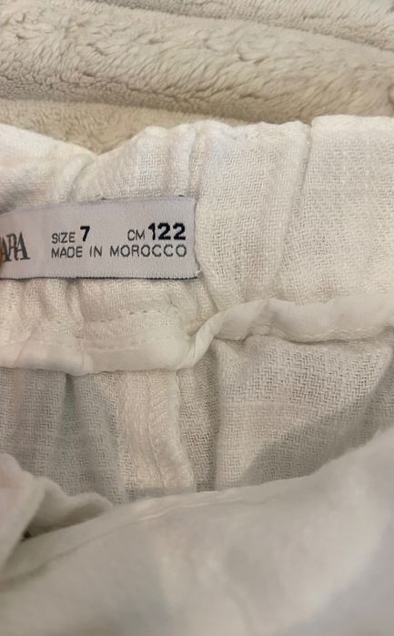 Детски ленен панталон