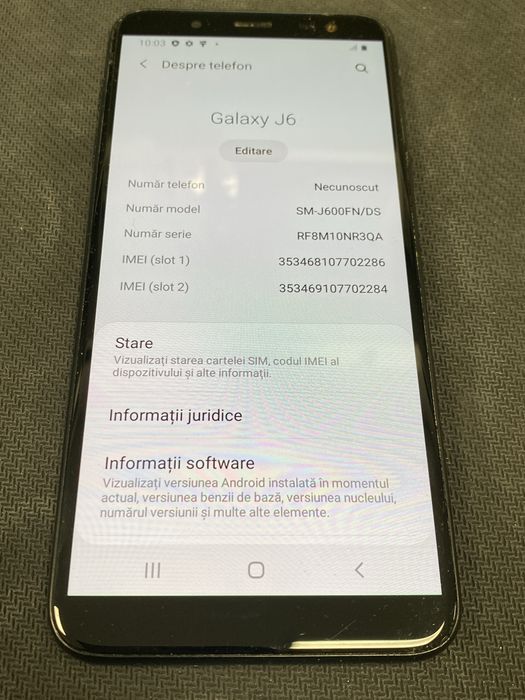 Samsung Galaxy J6 (2018) 32 GB ID-XXL7554