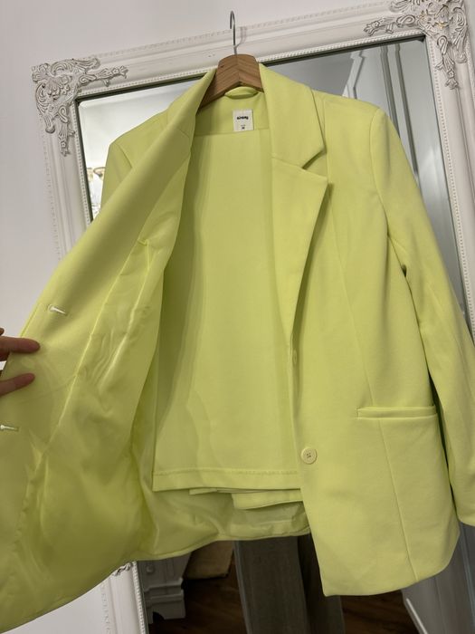 Costum Sinsay verde neon