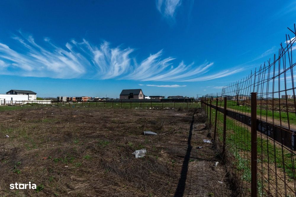 Tunari – zona Castanului | teren 750 mp deschidere 25 ml Ideal duplex