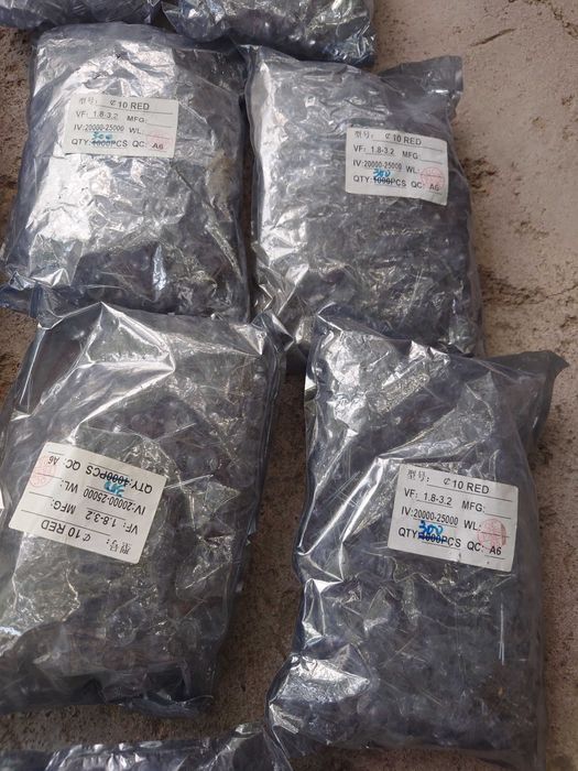 Светодиоды 10мм красные