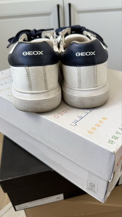 Кожаные кеды для девочек