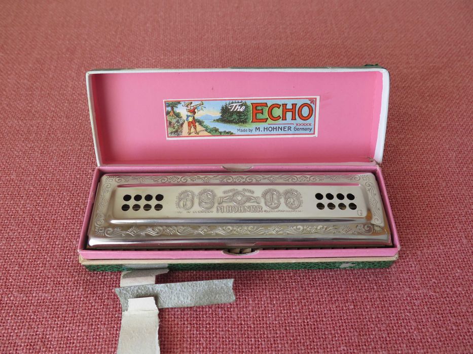 Нова,   Hohner Echo Harp 54/64 M 1 , Двустранна хармоника