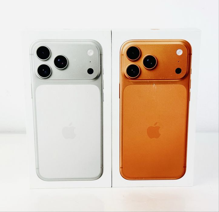 НОВ! Apple iPhone 17 Pro Max 256GB USA Orange / Silver Гаранция!