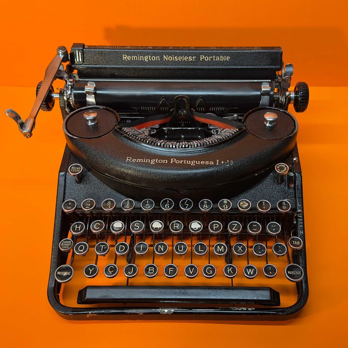 Антична Безшумна Пишеща Машина Remington Noiseless Made in USA