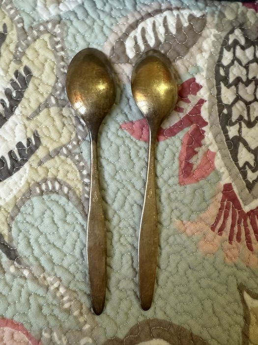 Чайные ложки мельхиоровые