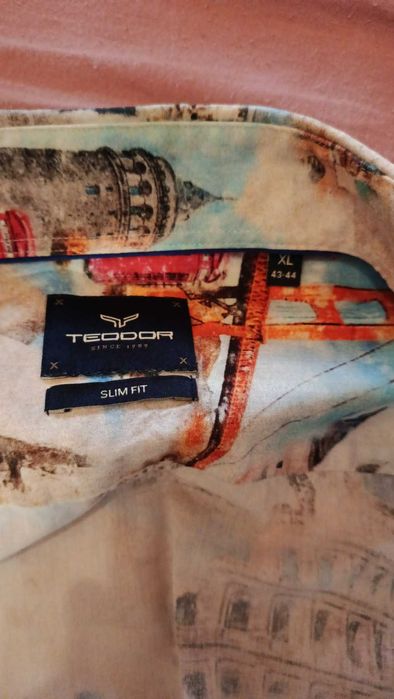 Костюм Теодор, спортноелегантен, обличан 1 път, за мъж ръст 180-190 см