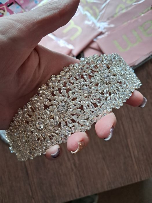 Set mireasa diadema,